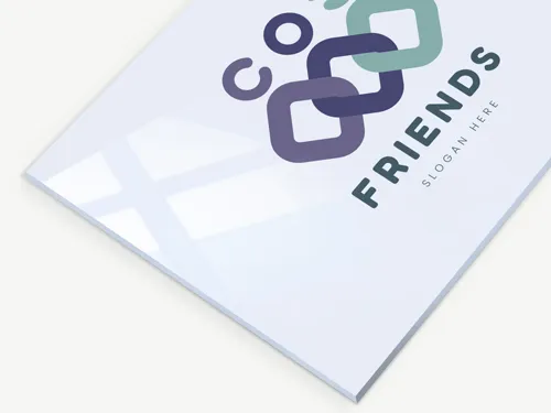 White acrylic sign with custom lettering and a clean, modern design. Durable and suitable for both indoor and outdoor use