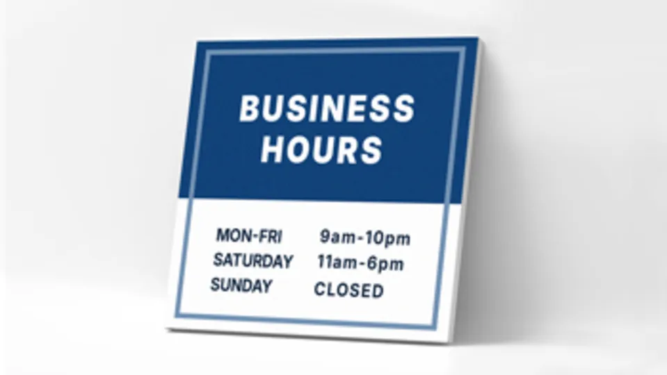 Pvc Signs