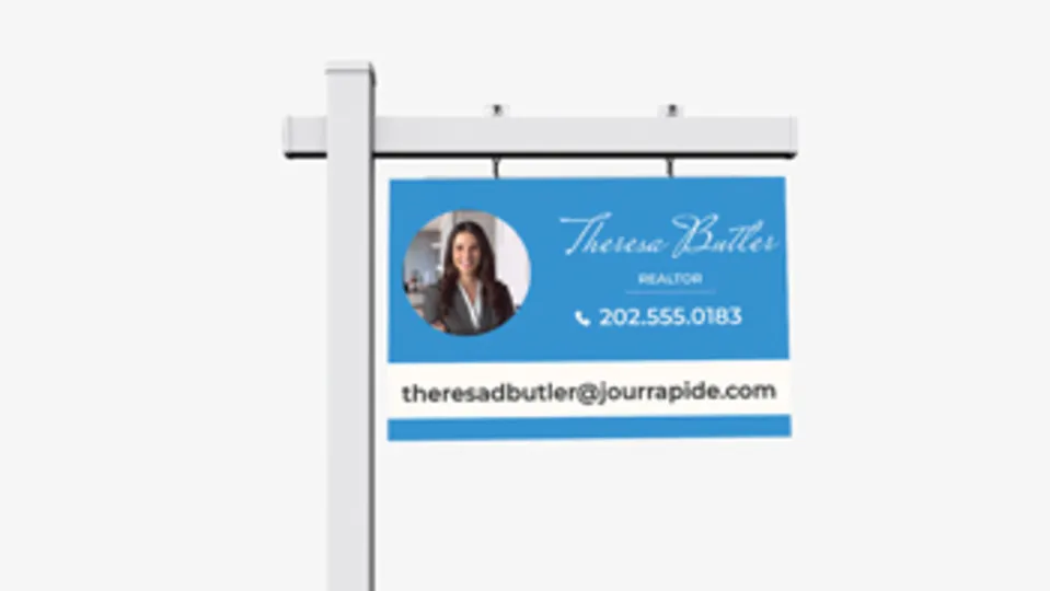 Real Estate Sign Post Main