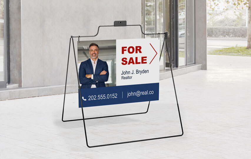 Agent Image A Frame Sign