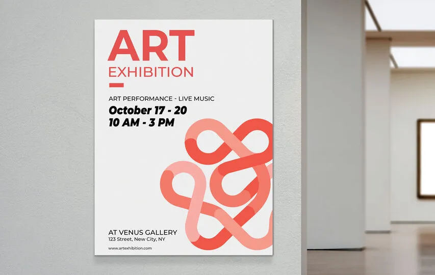 Art Exhibition Foam Board Signs