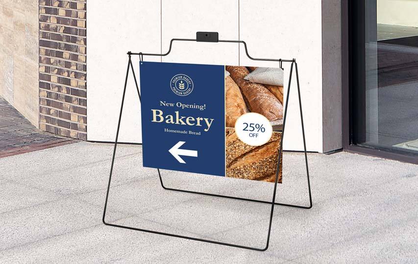 Bakery Navigational A Frame Sign