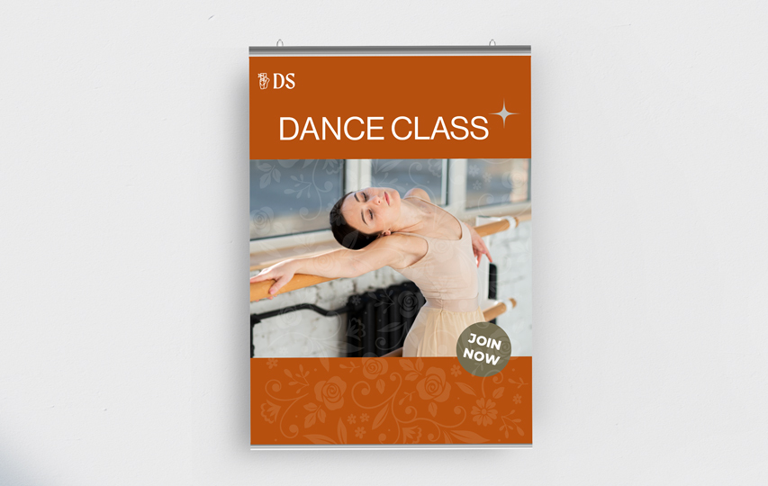 Dance Class Snap Hanging Poster