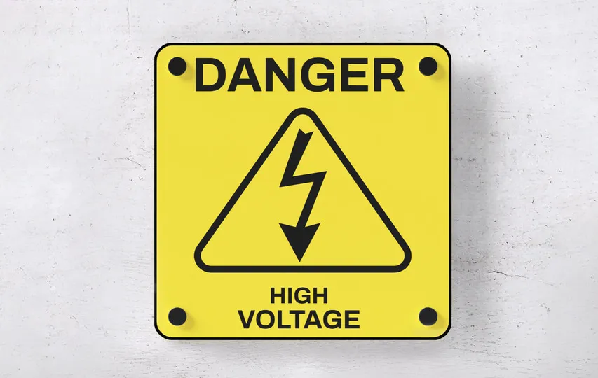 Danger Aluminum Sign