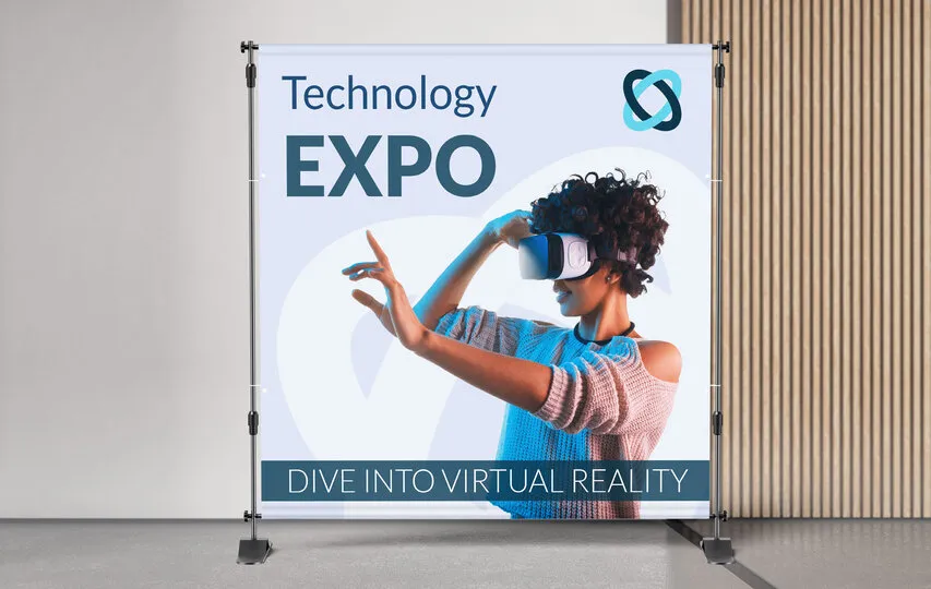 Expo Step And Repeat Banner