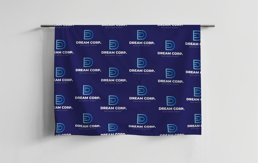 Fabric Banner Blue Trade Show (1)