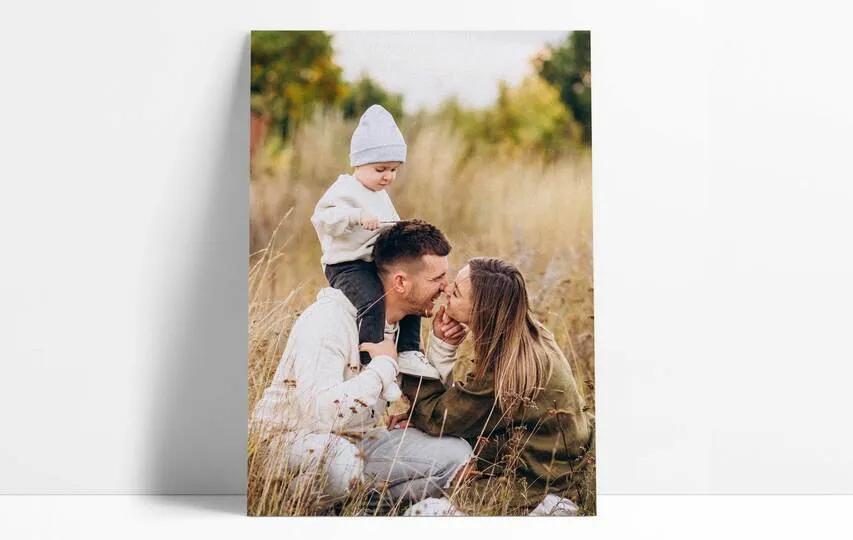 Family Photo Foam Board Signs