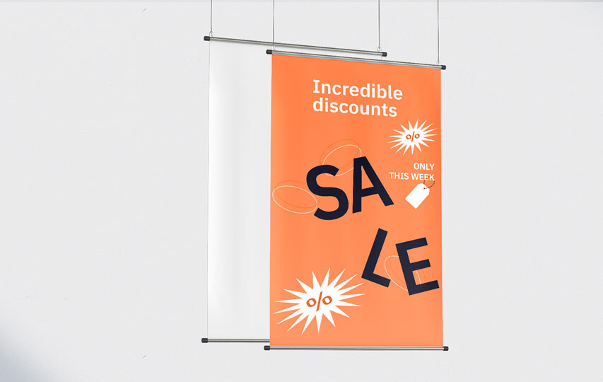 Incredible Discounts Snap Hanging Poster