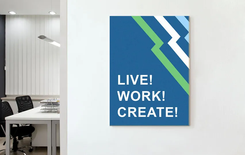 Office Wooden Sign