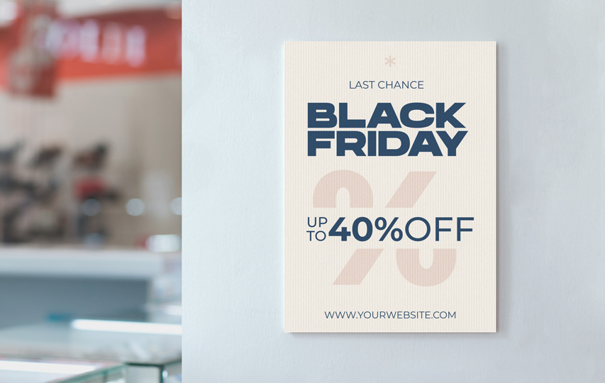 Promotional Corrugated Plastic Sign