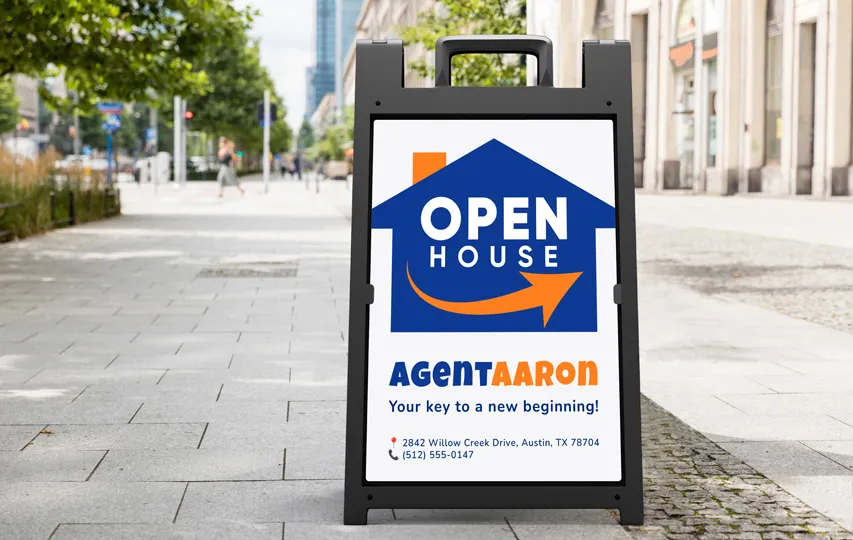 Real Estate Sandwich Boards