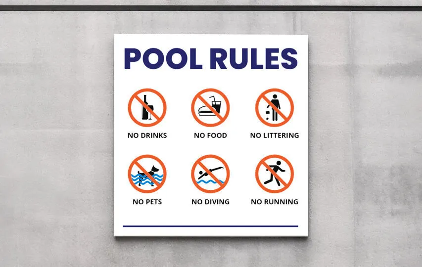 Regulatory Aluminum Sign