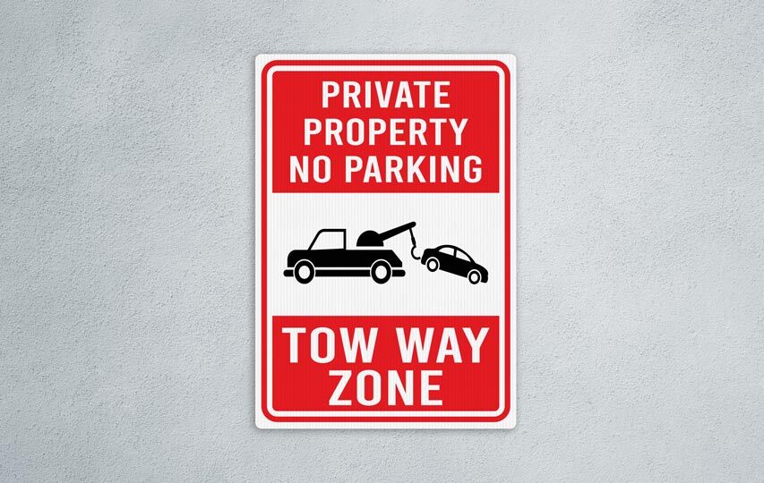 Regulatory Corrugated Plastic Sign