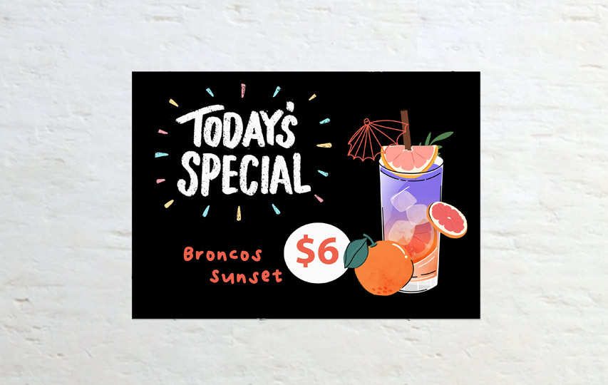 Restaurant Paper Poster