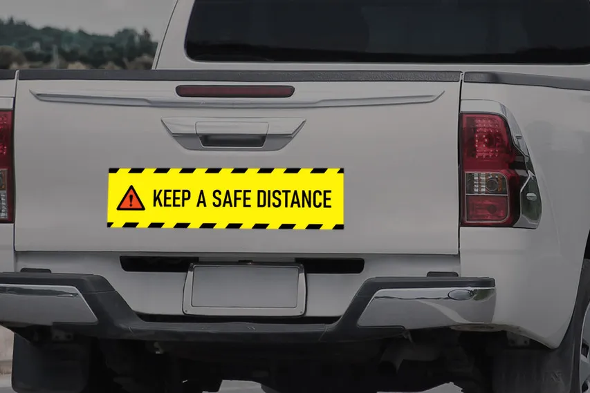 Truck Safety Reflective Decal