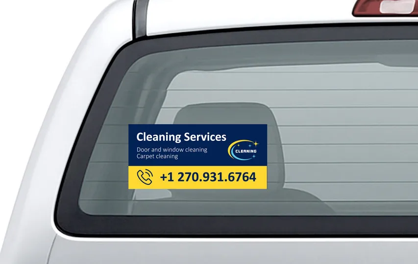 Truck Window Decals