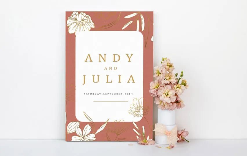 Wedding Wooden Sign