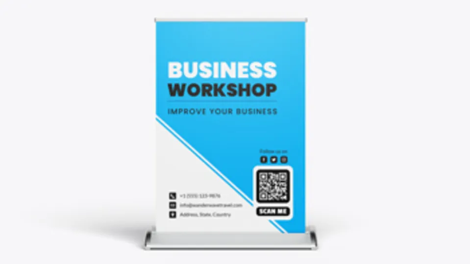 Tabletop Retractable Banner Main